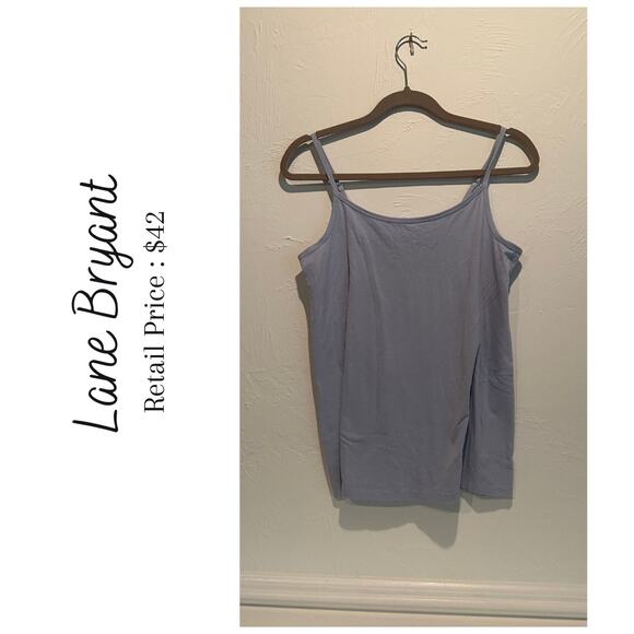 NWOT Lane Bryant Blue Cami Size 14/16 - Picture 1 of 7
